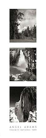 アンセル・アダムズ  *Yosemite National Park (Triptych)