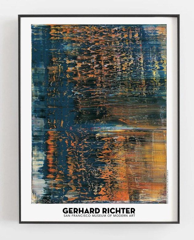 ゲルハルト ポスター Gerhard Richter: Seascape II ポスター