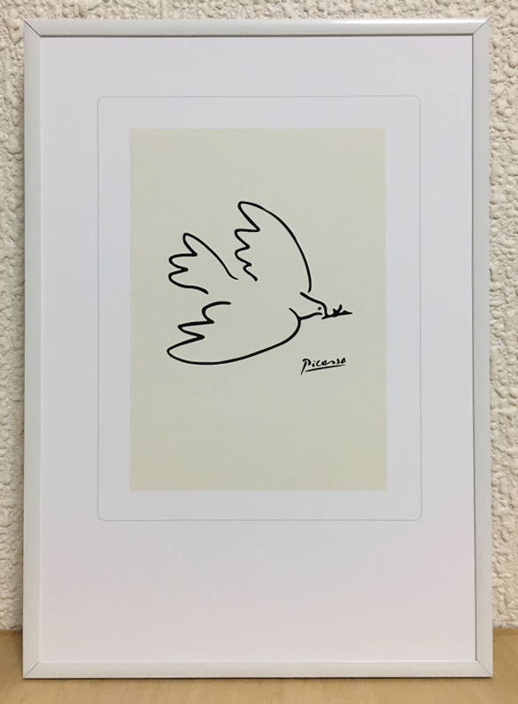 ピカソ　平和の鳩　 [展示会ポスター] サイズ各種