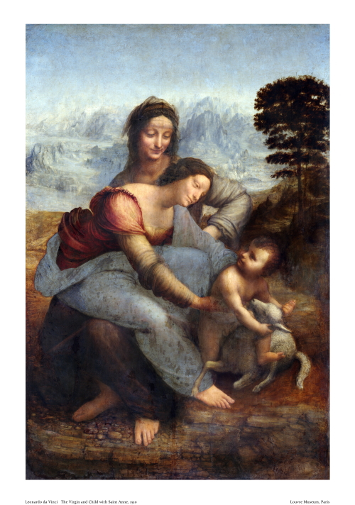 レオナルド・ダ・ヴィンチ 聖アンナと聖母子 1510