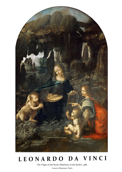 レオナルド・ダ・ヴィンチ 岩窟の聖母 1478