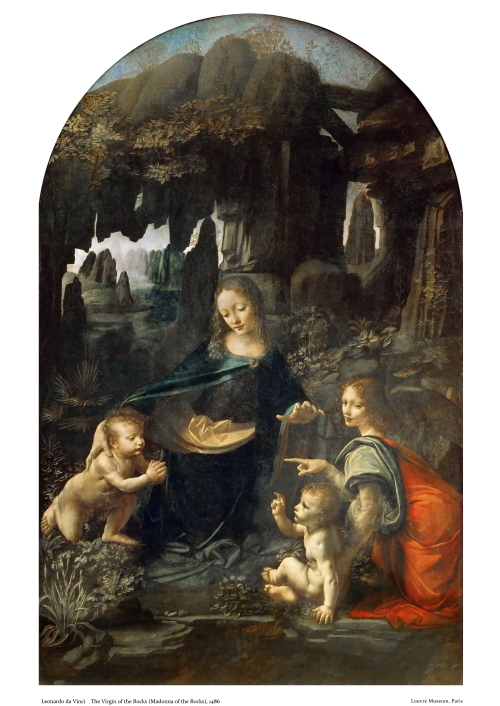 レオナルド・ダ・ヴィンチ 岩窟の聖母 1478