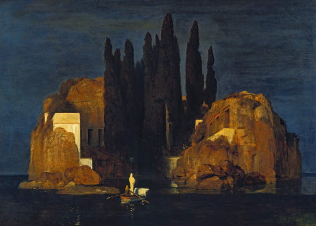 アーノルド・ベックリン　死の島, 1880