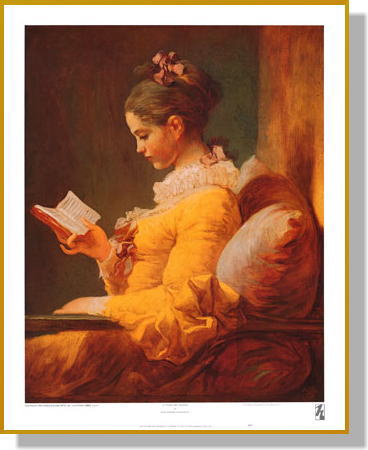 フラゴナール　　*A Young Girl Reading
