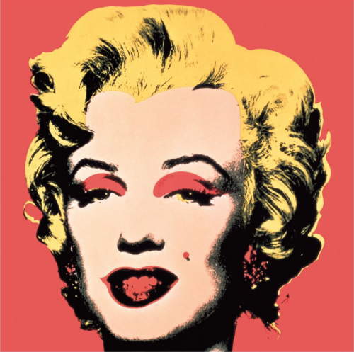 アンディ・ウォーホル  Marilyn, 1967 (on red ground)