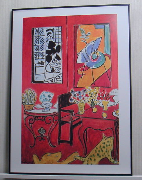 アンリ・マティス、「ナスタチウムと≪ダンス≫」、希少な画集より