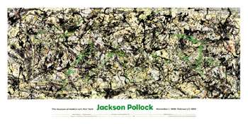 jackson pollock ジャクソンポロック ポスター（Number 14 Gray