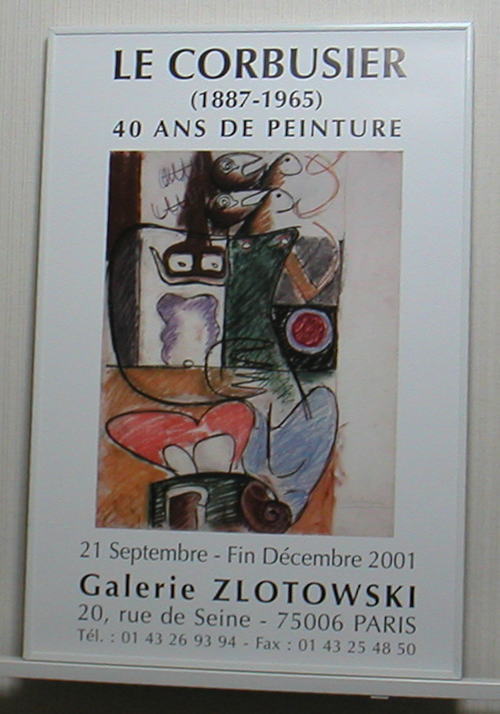 ル・コルビジェ  *Galerie Zlotowski 2001