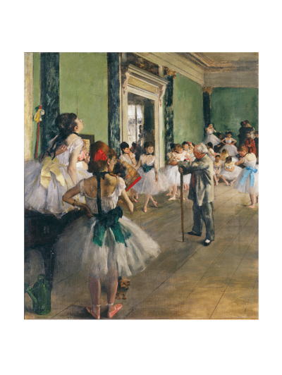 4-17] エドガー・ドガ (Degas) の作品ポスター、≪アール・アートグッズ≫