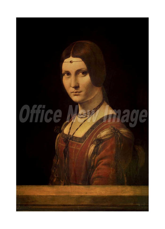 レオナルド・ダ・ヴィンチ ミラノの貴婦人の肖像