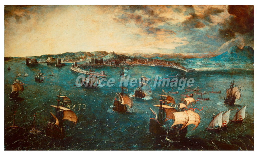 ピーテル・ブリューゲル ナポリ港の海戦 1560