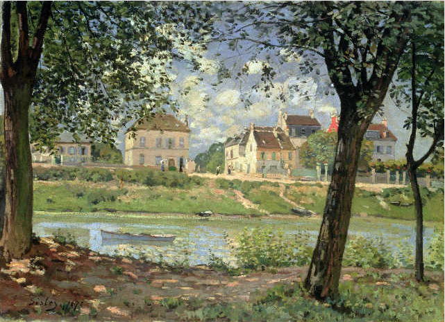シスレー  Villeneuve-la-Garenne, 1872
