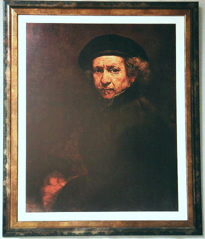 レンブラント　自画像 1659